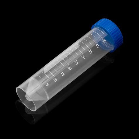 50ml Plastic Centrifuge Tubes with Screw Cap, CertBuy 50 Pack 